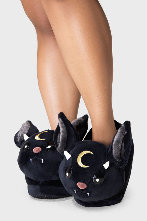 killstar Vampir Slippers Black