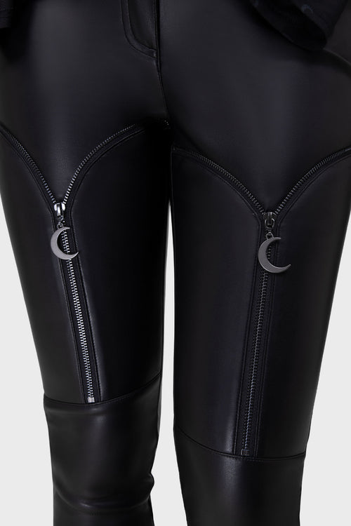 Killstar Vaultlum Trousers Black