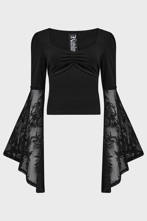Killstar Vesperis Top Black