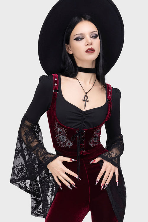killstar Vesperis Top Black