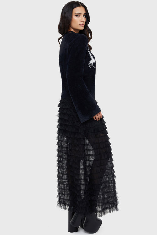 Killstar Victoriana Skirt Black