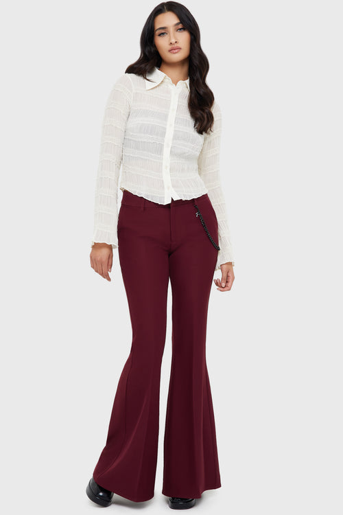 Killstar Vile Vixen Flares [Red] Red