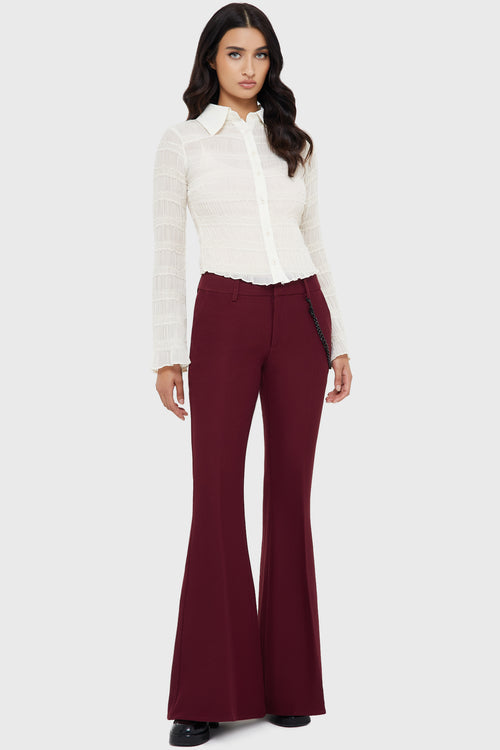 killstar Vile Vixen Flares [Red] Red