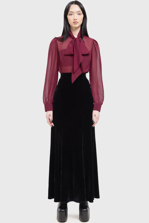 Killstar Void Viper Skirt Black