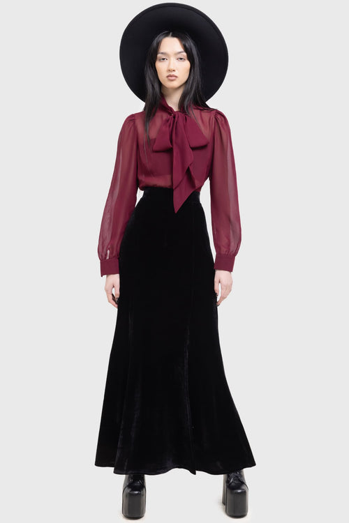 killstar Void Viper Skirt Black