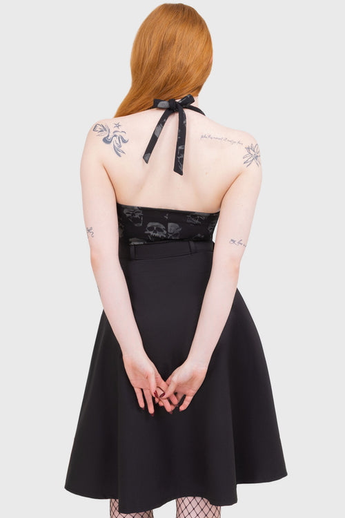 Killstar Voodoo Honey Skirt Black