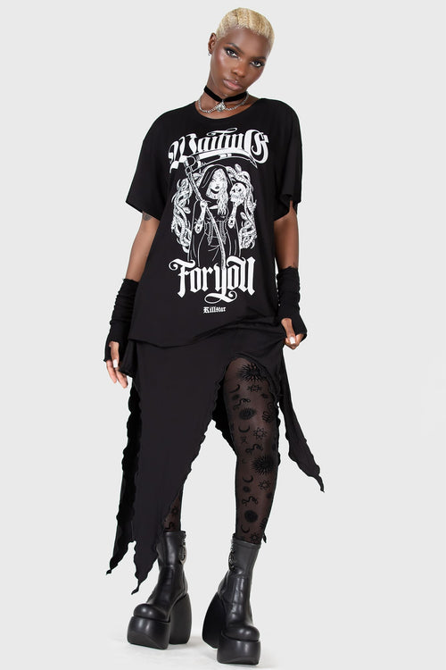 killstar Waiting For You Relaxed Top Black