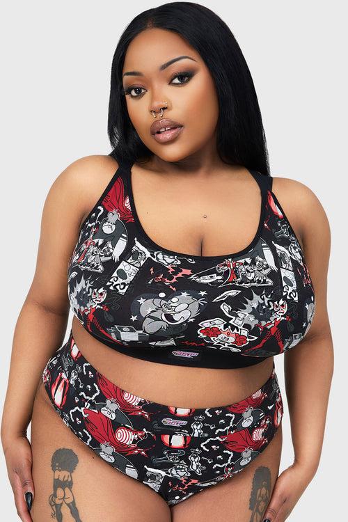 Killstar We Want To Fight Bralet Multi