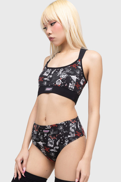 killstar We Want To Fight Panty Multi