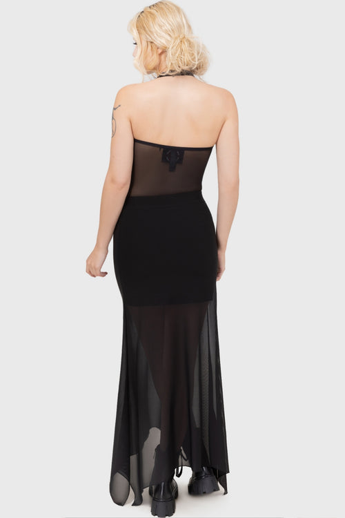 Killstar Welcome To Horrorwood Bodysuit Black