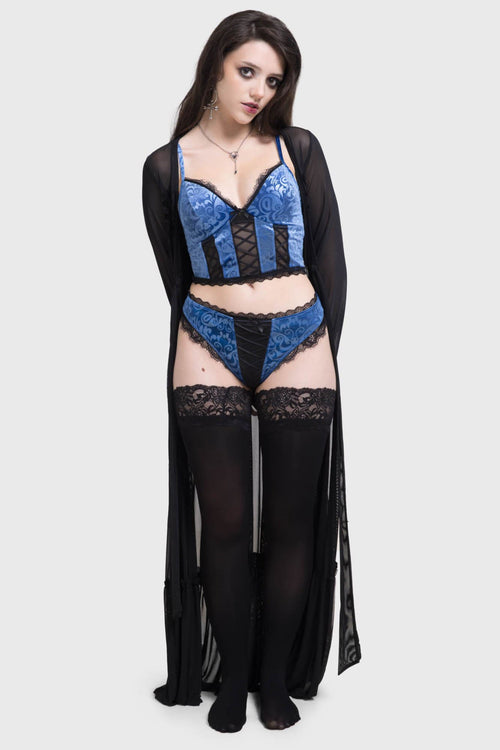 Killstar Whimsy Flutter Panty Blue