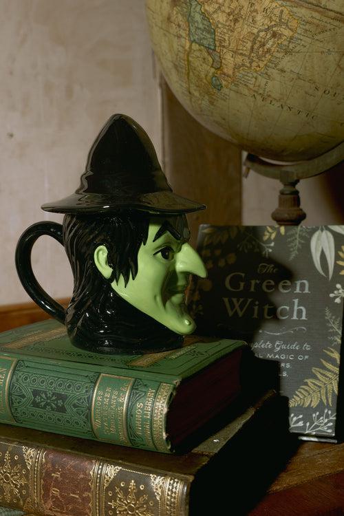 Killstar Wicked Witch Shaped Mug Green/Black