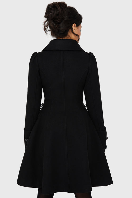 Killstar Woeful Coat Black