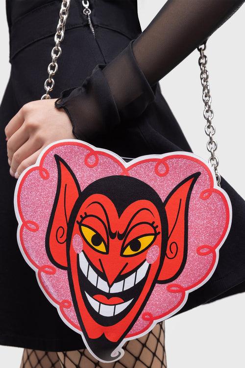 Killstar You Underestimate Me Handbag Black