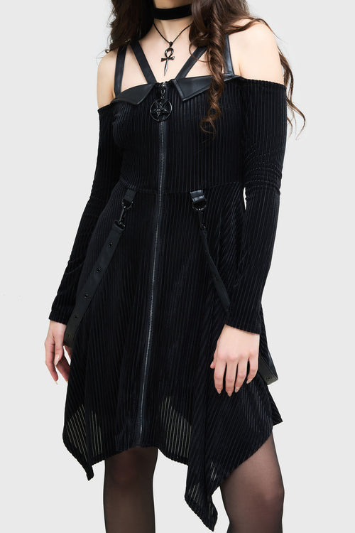 killstar Zelphoria Dress Black