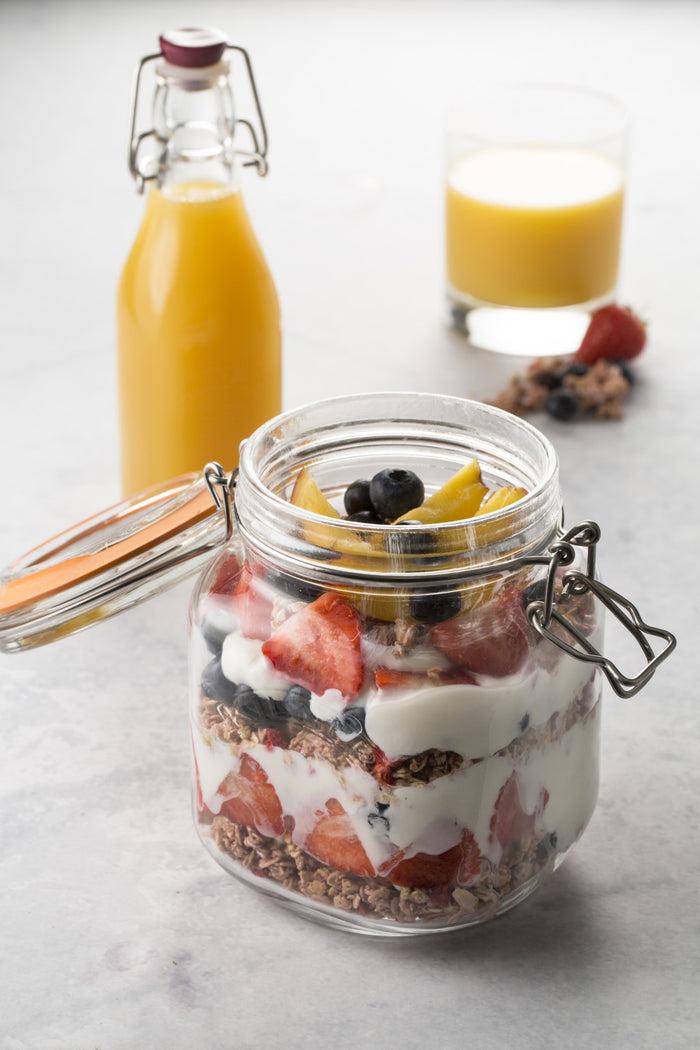 Kilner Kilner® 34 Oz Square Clip Jar