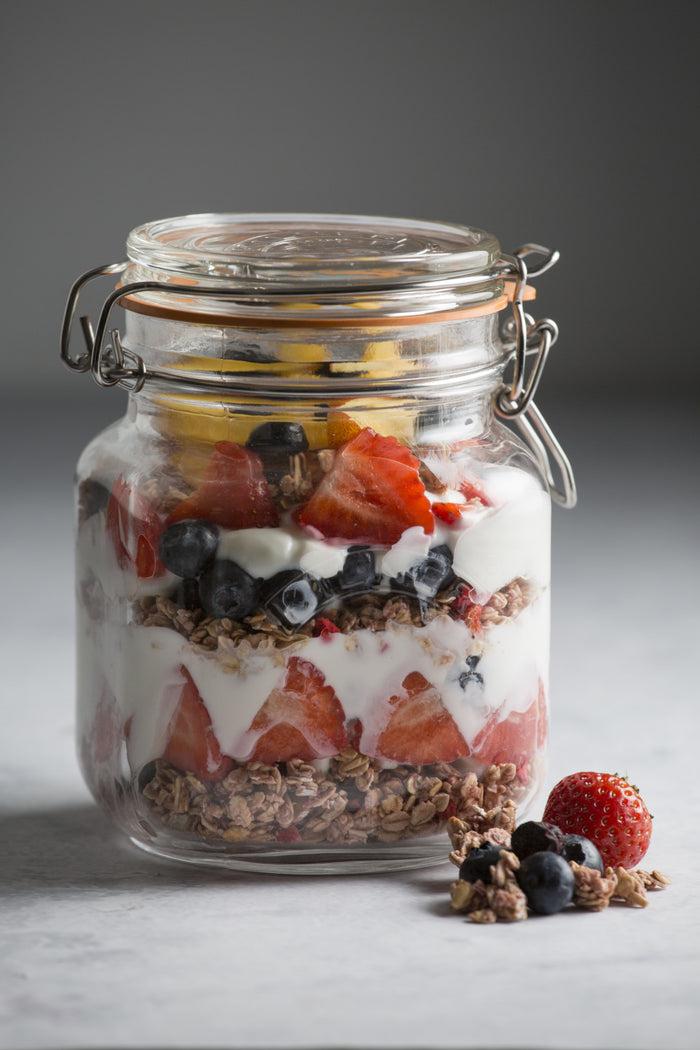 kilner Kilner® 34 Oz Square Clip Jar