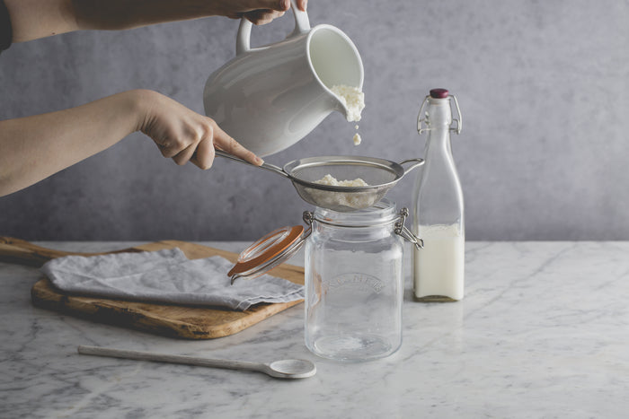 Kilner Kilner® 51 Oz Square Clip Top Jar