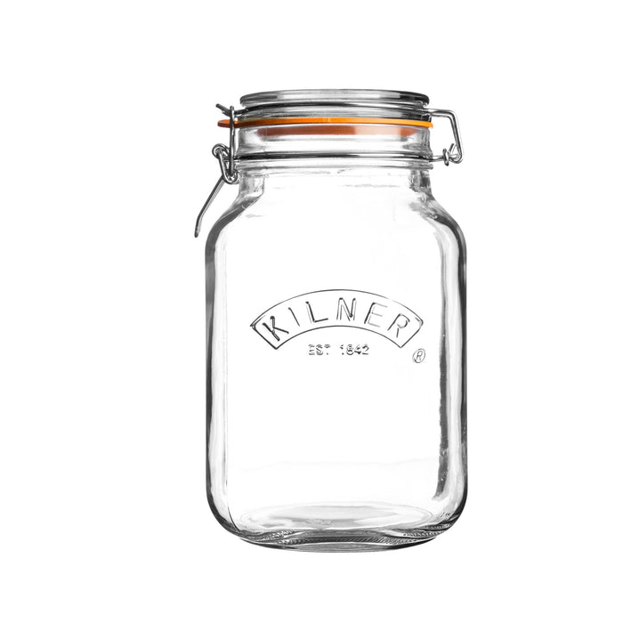 Kilner Kilner® 51 Oz Square Clip Top Jar