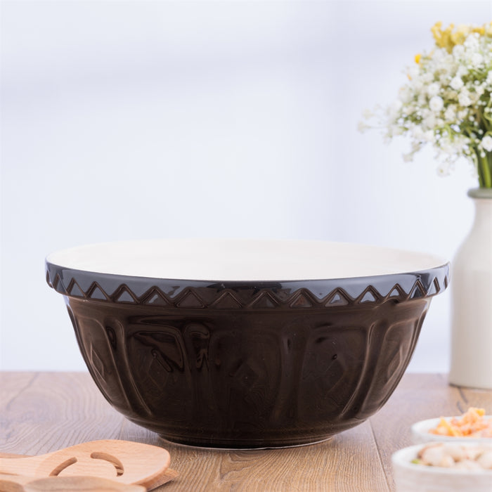 kilner Mason Cash Color Mix Black S12 Mixing Bowl