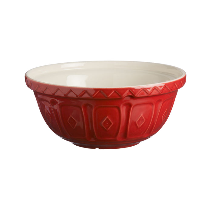 Kilner Mason Cash Color Mix Red S12 Mixing Bowl