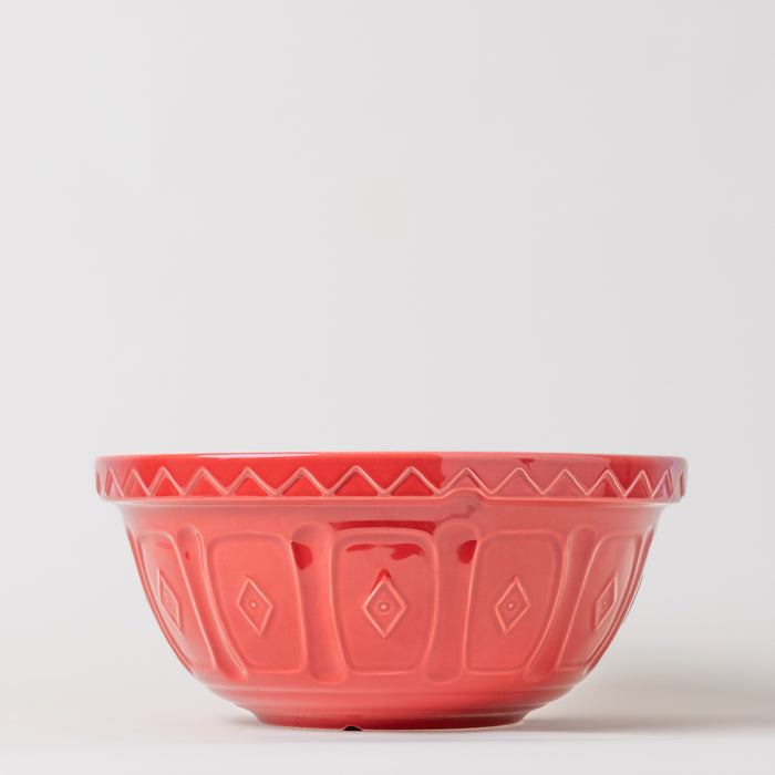 kilner Mason Cash Color Mix Red S12 Mixing Bowl