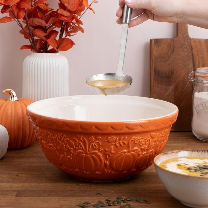Kilner Mason Cash S12 Orange Pumpkin Mixing Bowl