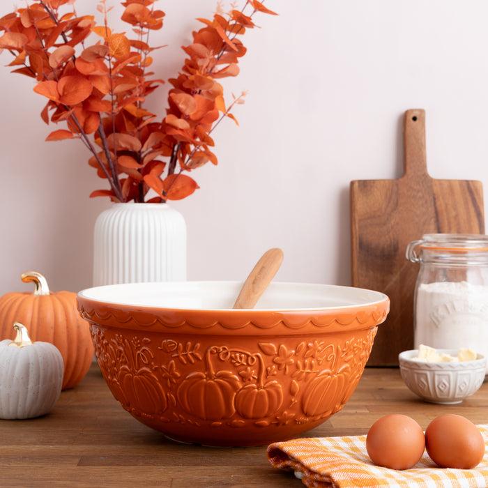 Kilner Mason Cash S12 Orange Pumpkin Mixing Bowl