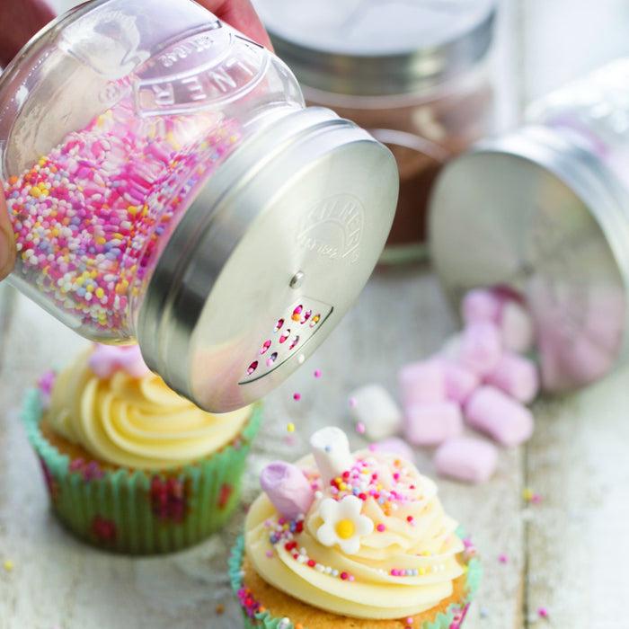 kilner Storage Jar with Shaker Lid-Set of 4