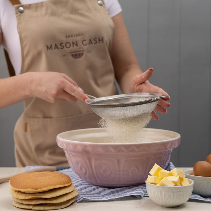 Kilner Mason Cash Color Mix Powder Pink Size 18 Mixing Bowl