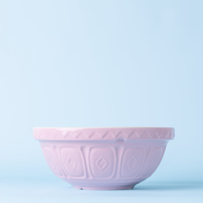 kilner Mason Cash Color Mix Powder Pink Size 18 Mixing Bowl