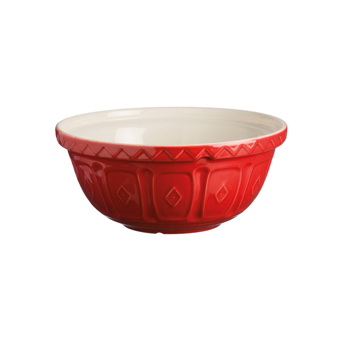 Kilner Mason Cash Color Mix Red Size 24 Mixing Bowl