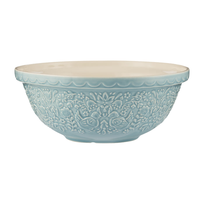 kilner Mason Cash Home to Roost S18 Blue Mixing Bowl
