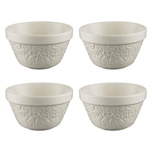 Kilner Mason Cash In The Forest Set Of 4 Cream S36 All Purpose Bowls