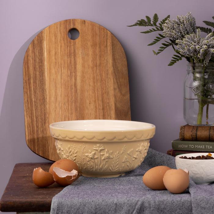 Kilner Mason Cash In The Meadow Daffodil Yellow Size 30 Mixing Bowl