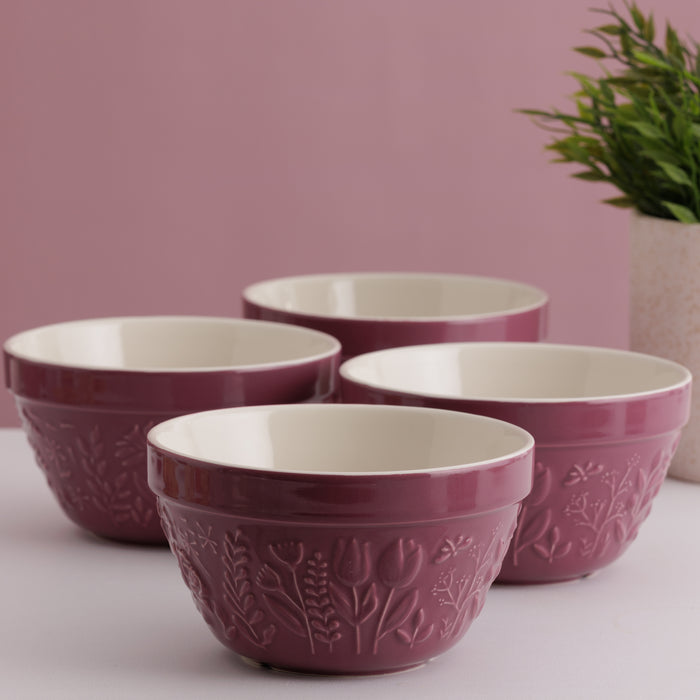 kilner Mason Cash In the Meadow Set of 4 All Purpose Bowls