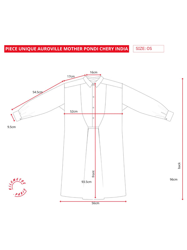 Kilometre Paris Auroville Mother Pondicherry India - Piece Unique