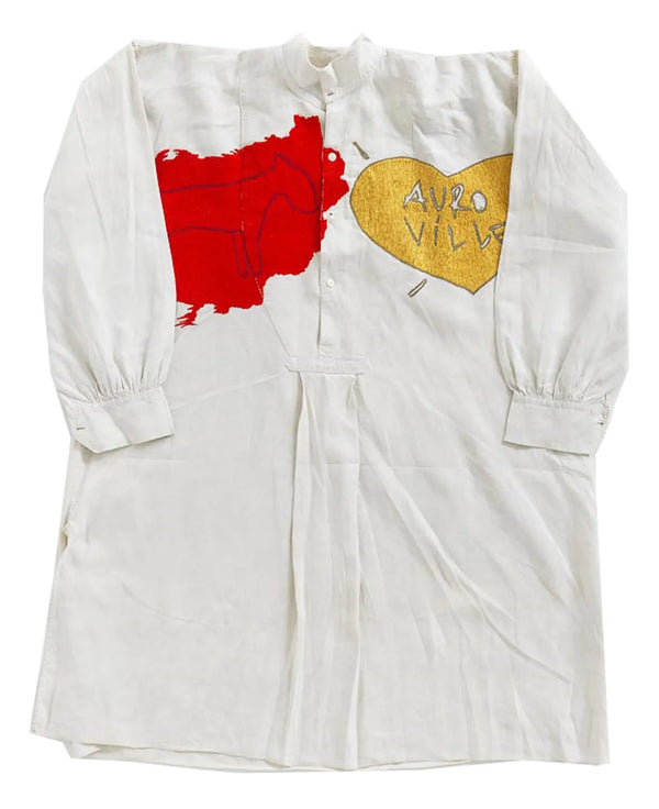 kilometre paris Auroville Mother Pondicherry India - Piece unique