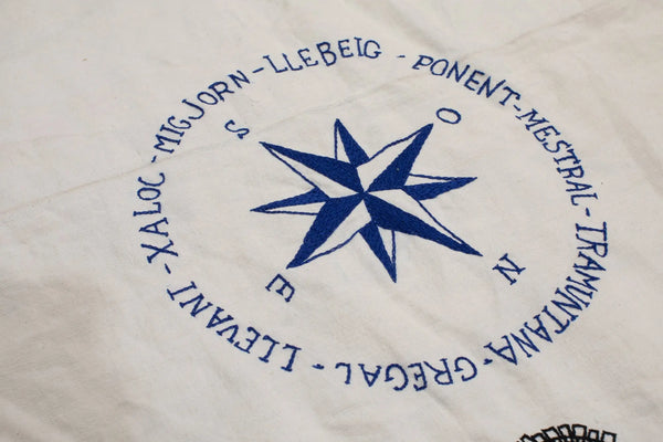 Kilometre Paris Balanguera Baleares Spain - Tablecloth