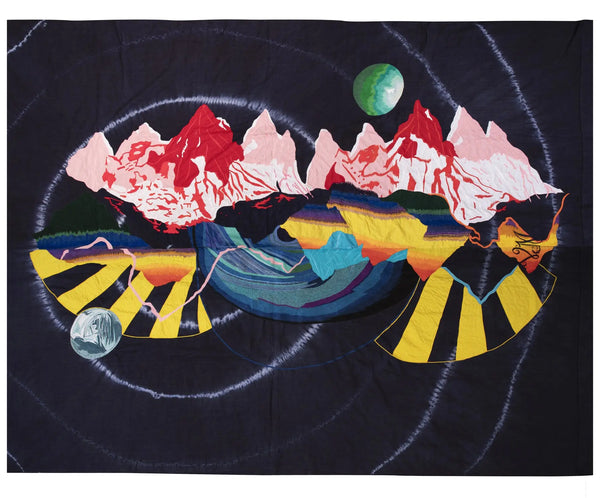 kilometre paris Cosmic Valle Sagrado Andes Peru - Tablecloth