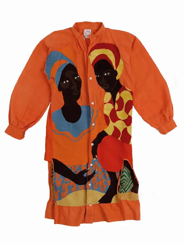 kilometre paris Dakar de jour en jour by Rebecca - Piece unique Coat