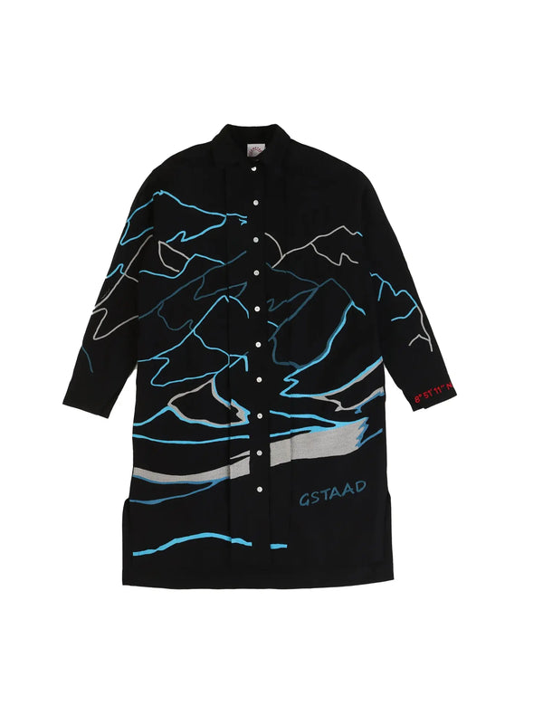 kilometre paris Eggli Gstaad Switzerland - K-shirt button down