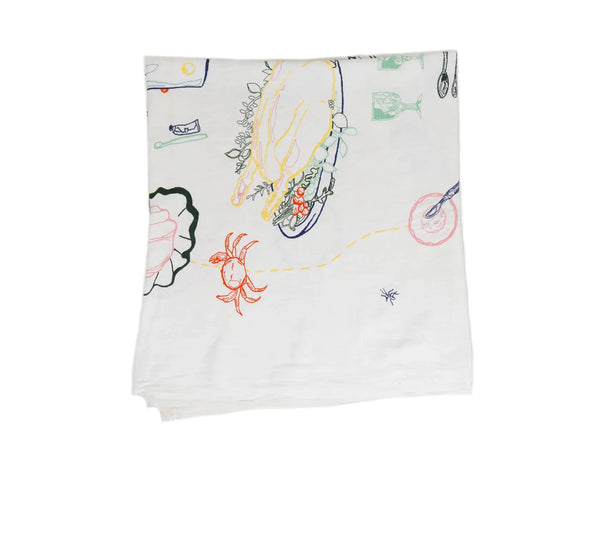 Kilometre Paris Etiquette à La Française The English Way - Tablecloth