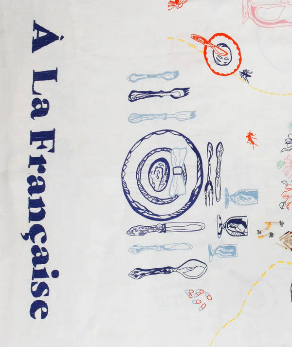 Kilometre Paris Etiquette à La Française The English Way - Tablecloth