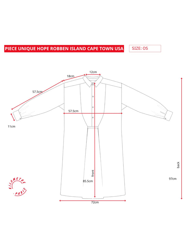 Kilometre Paris Hope Robben Island Cape Town South Africa - Piece Unique