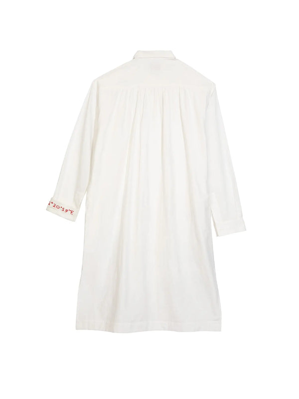 Kilometre Paris Ibiza Spain Palma De Mallorca Navy Blue - K-shirt Button Down