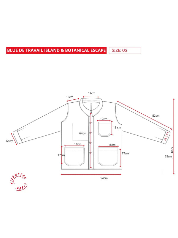 Kilometre Paris Island & Botanical Escape - Bleu De Travail