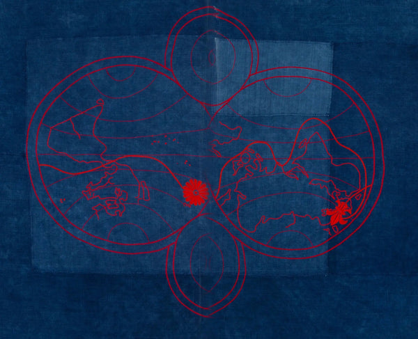 Kilometre Paris Japan Meets France Meets Japan - Tablecloth