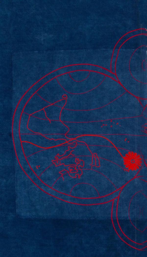 Kilometre Paris Japan Meets France Meets Japan - Tablecloth