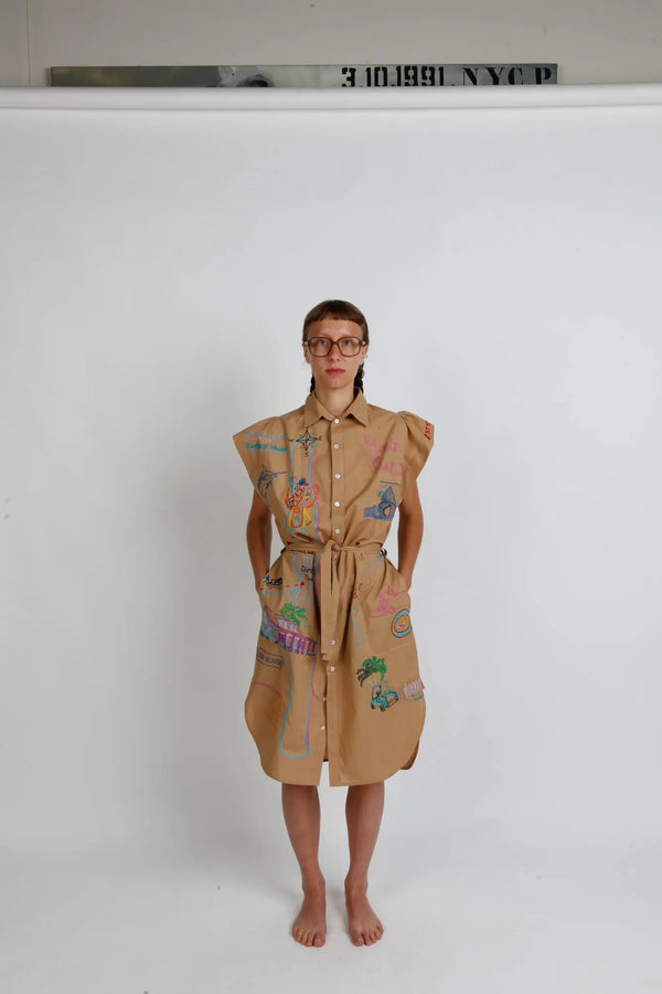 Kilometre Paris Bahamas Map 7 Days - Teatime Dress